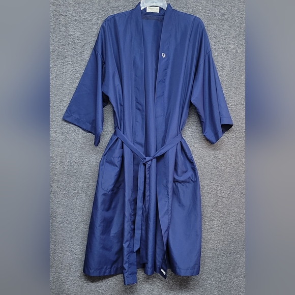 Dior Other - Christian Dior Blue Belted Robe With Pockets